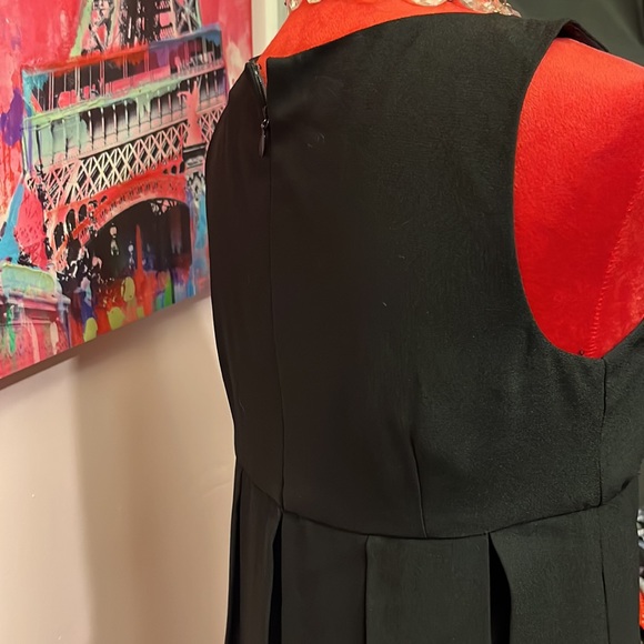 Black Fringe Cabi Dress - Picture 4 of 11